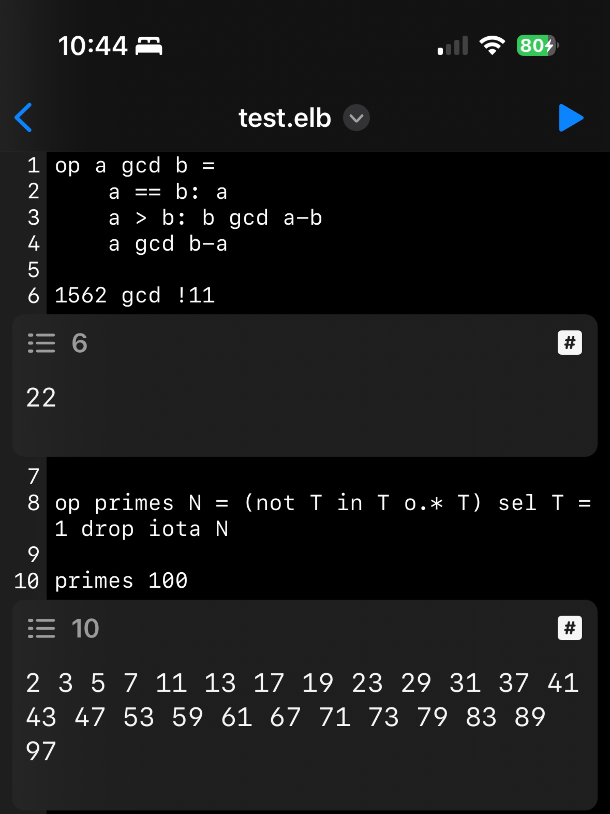 Elaborate Calculator