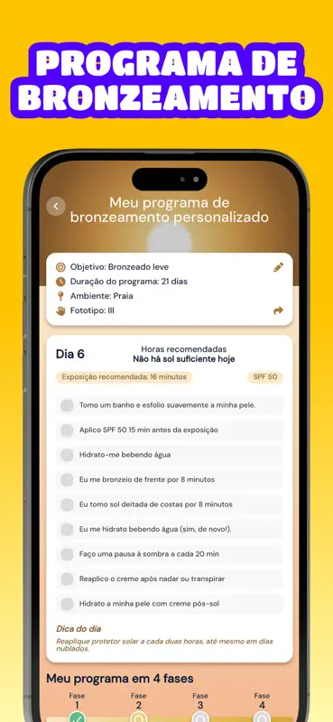 Índice UV: Bronzeamento e Sol screenshot 3 of 8