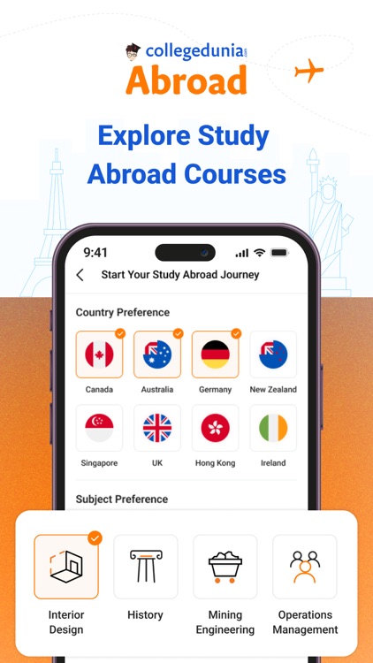 Study Abroad App -Collegedunia