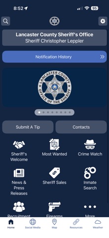 Lancaster County (PA) Sheriff app screenshot
