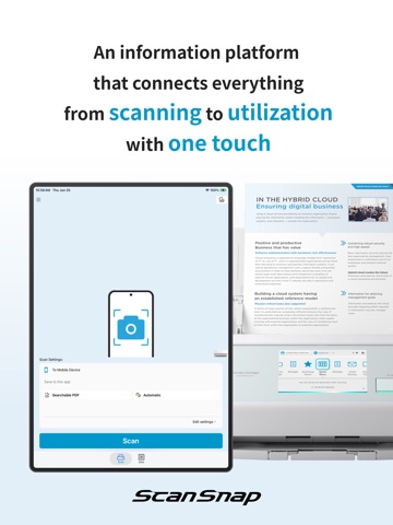 ScanSnap Home：Scan・PDF・OCR