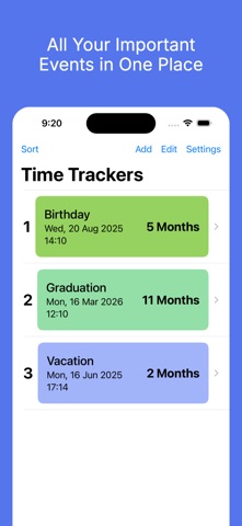 Evtimkr：活动倒计时 screenshot