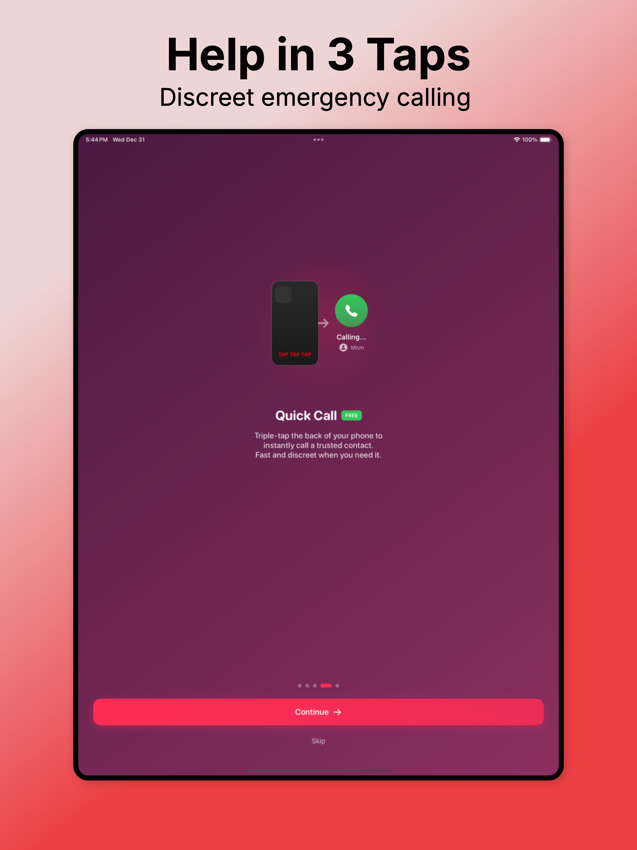 Flare: Fake Call & Safety Kit screenshot 10