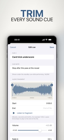 Cuefaro: Show Cues screenshot 3