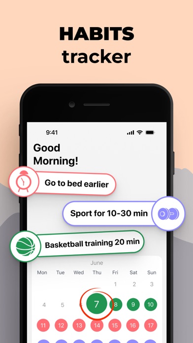 Screenshot #1 pour Daily Habit List: Goal Tracker