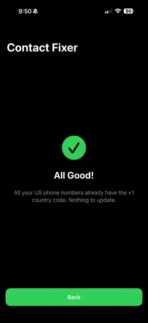 ContactFixer screenshot 4