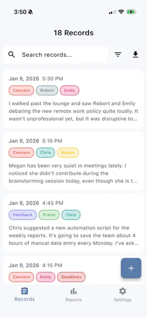 Quicknotes Supervisors screenshot 1