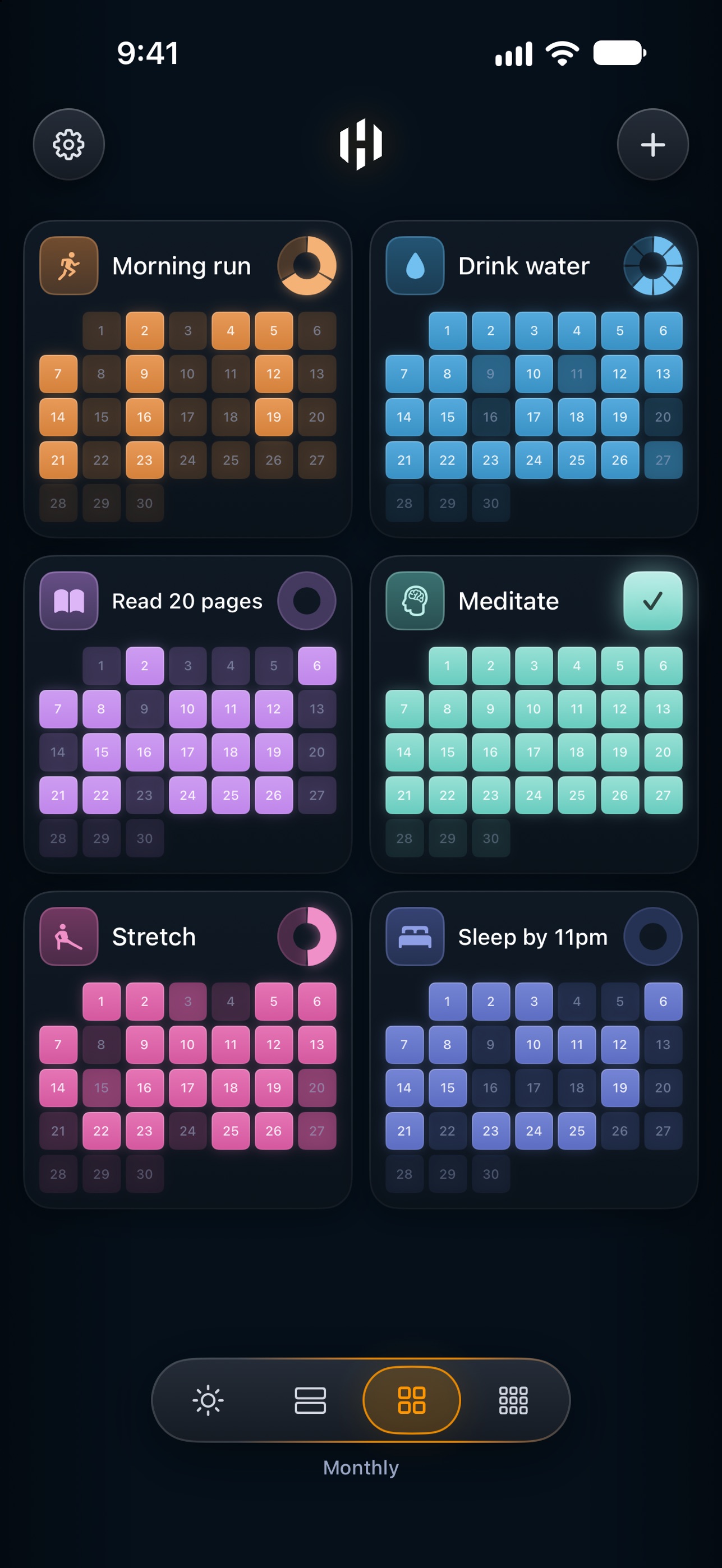 Screenshot 4 of Habiflux: Habit Tracker