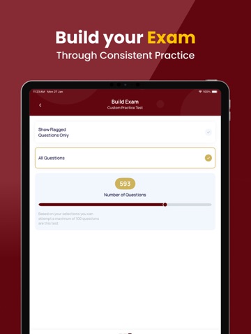 CDA DANB Practice Test & Exam iPad screenshot