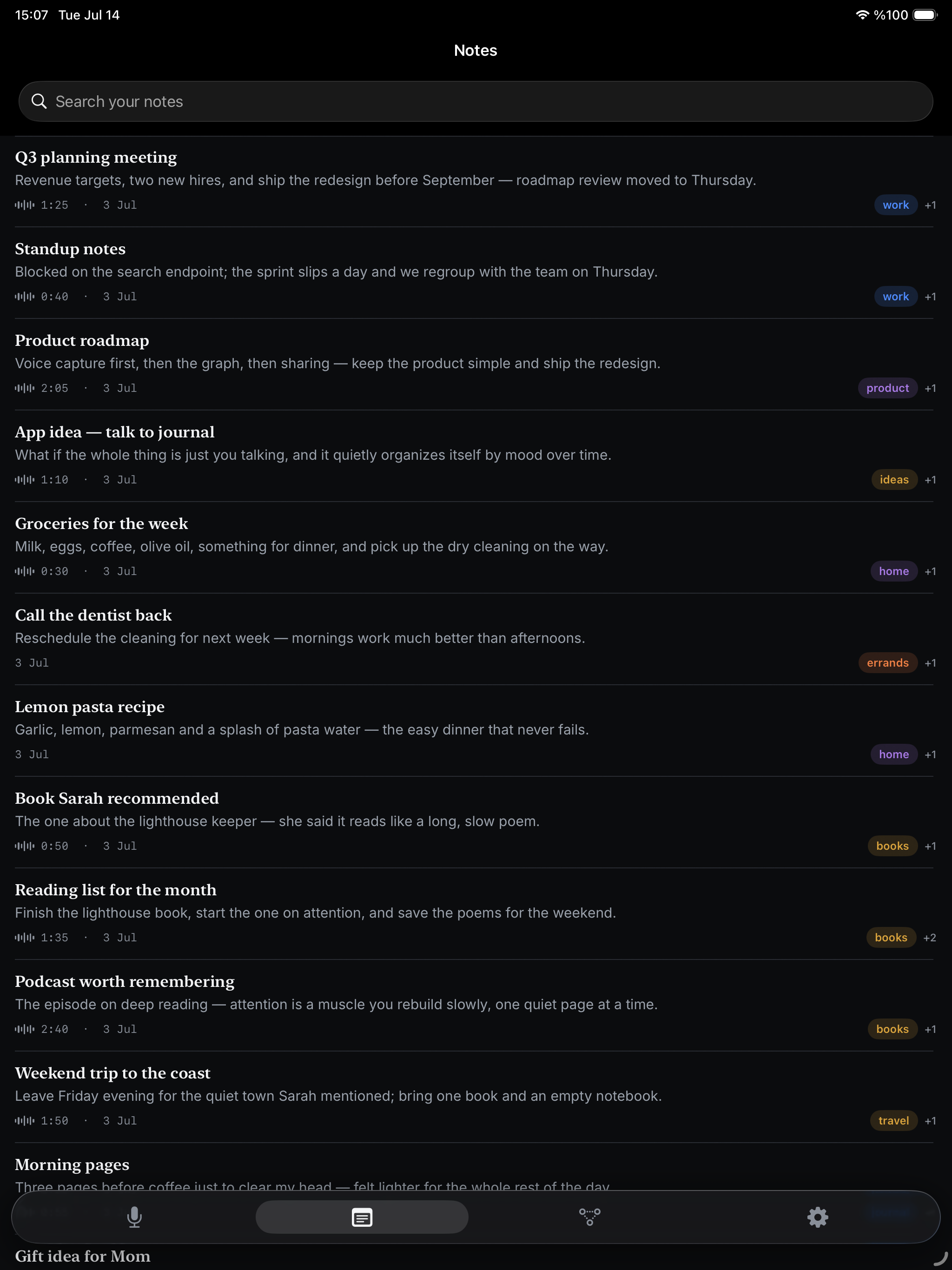 Notabe: AI Notes & Voice Memo screenshot 6