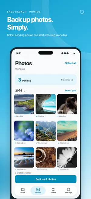 Ease Backup screenshot 1