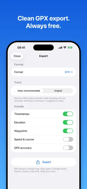 TrackKeep - GPS Route Recorder screenshot 4