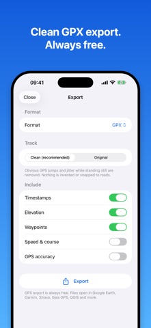 TrackKeep - GPS Route Recorder Screenshot 4 of 6