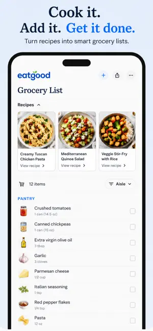 EatGood - Recipe Meal Planner screenshot 3