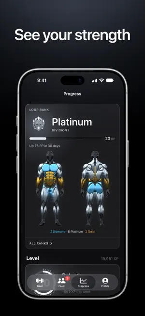 Logr: Gym Workout Tracker Log screenshot 2