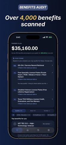Benefitry: VA Benefits & Money — скриншот 3
