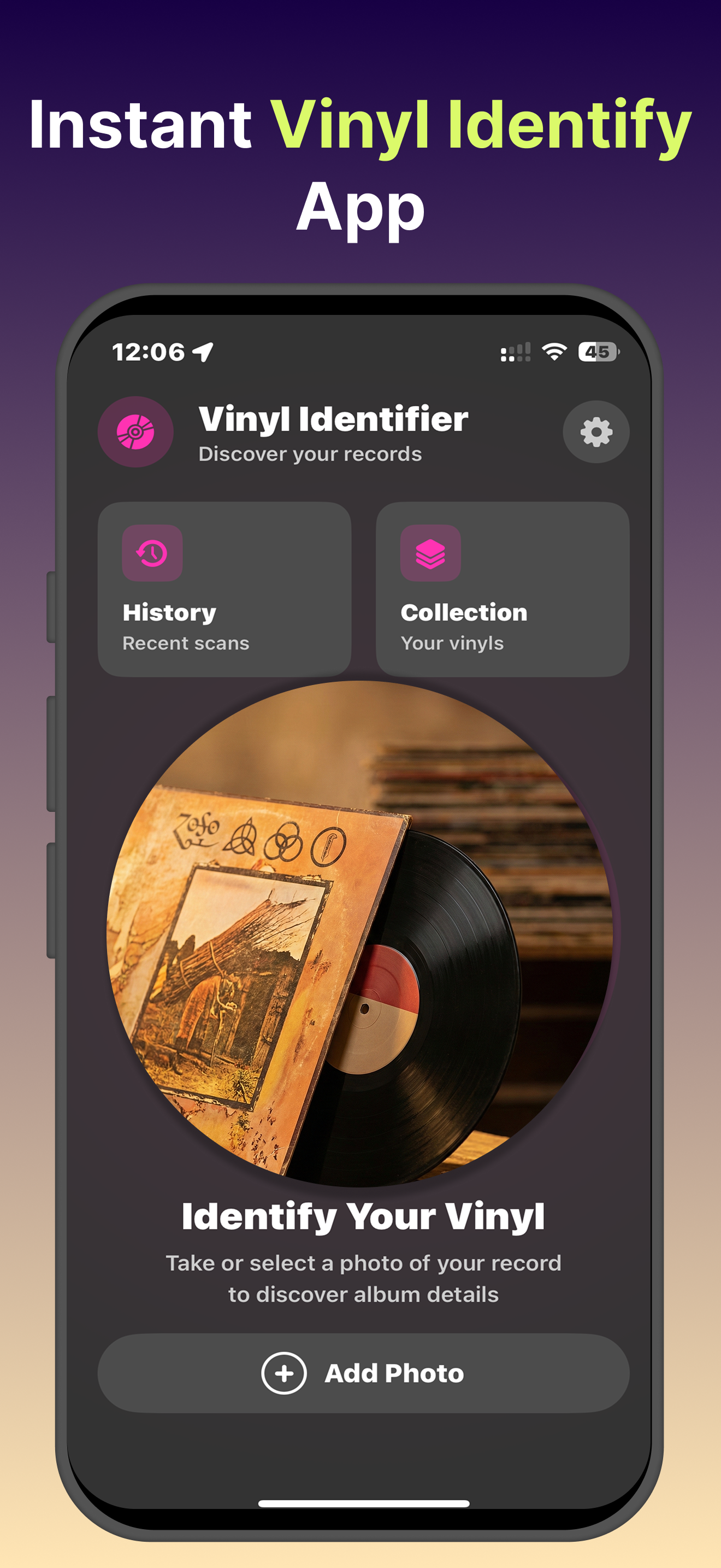 Vinyl Identifier: Records Scan screenshot 2
