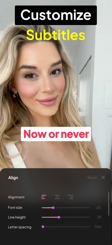 Kaptioned: Automatic Subtitles screenshot 2