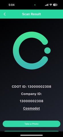 CDOT Scan Screenshot 10 of 10