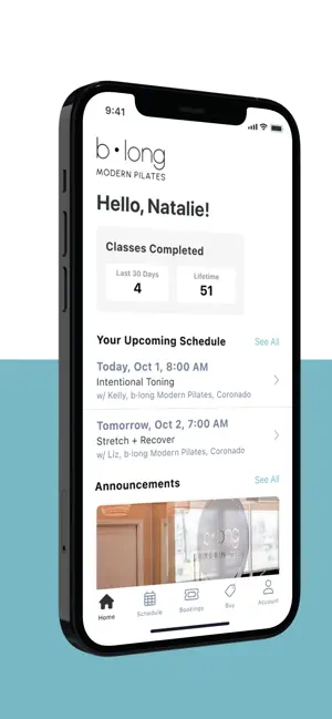 b∙long Modern Pilates screenshot 1