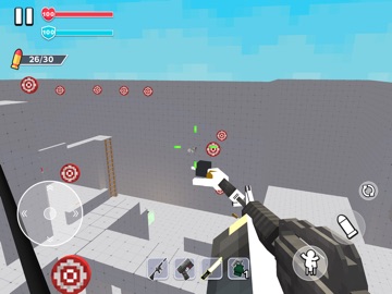Blocky Shooter: FPS Gun iPad screenshot
