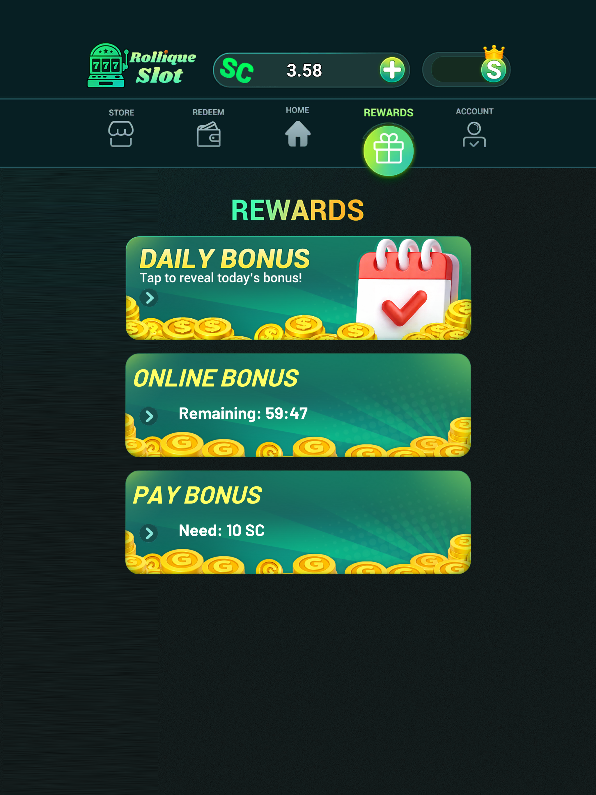 Rollique Slot:Casino screenshot 6