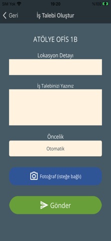 RoutePlusA Süpervizör Denetim iPhone screenshot
