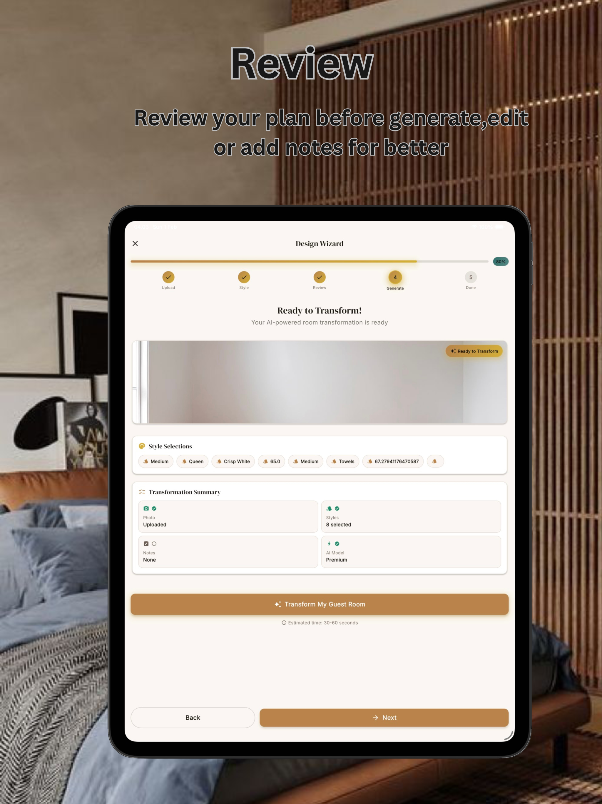 AI Guest Room Decor Planner screenshot 10