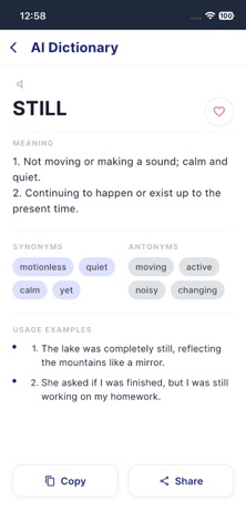AI English Dictionary Screenshot 2 of 10