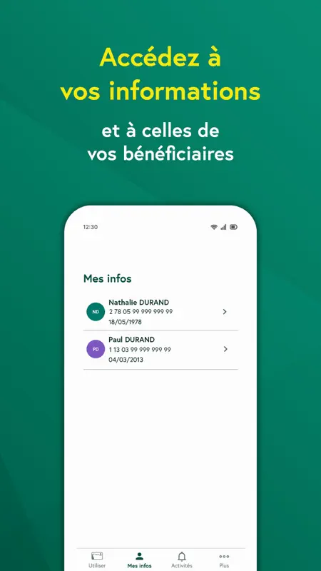 Carte Vitale screenshot 7 of 7