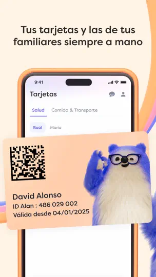 Captura de pantalla de Alan Seguro De Salud en iPhone 8
