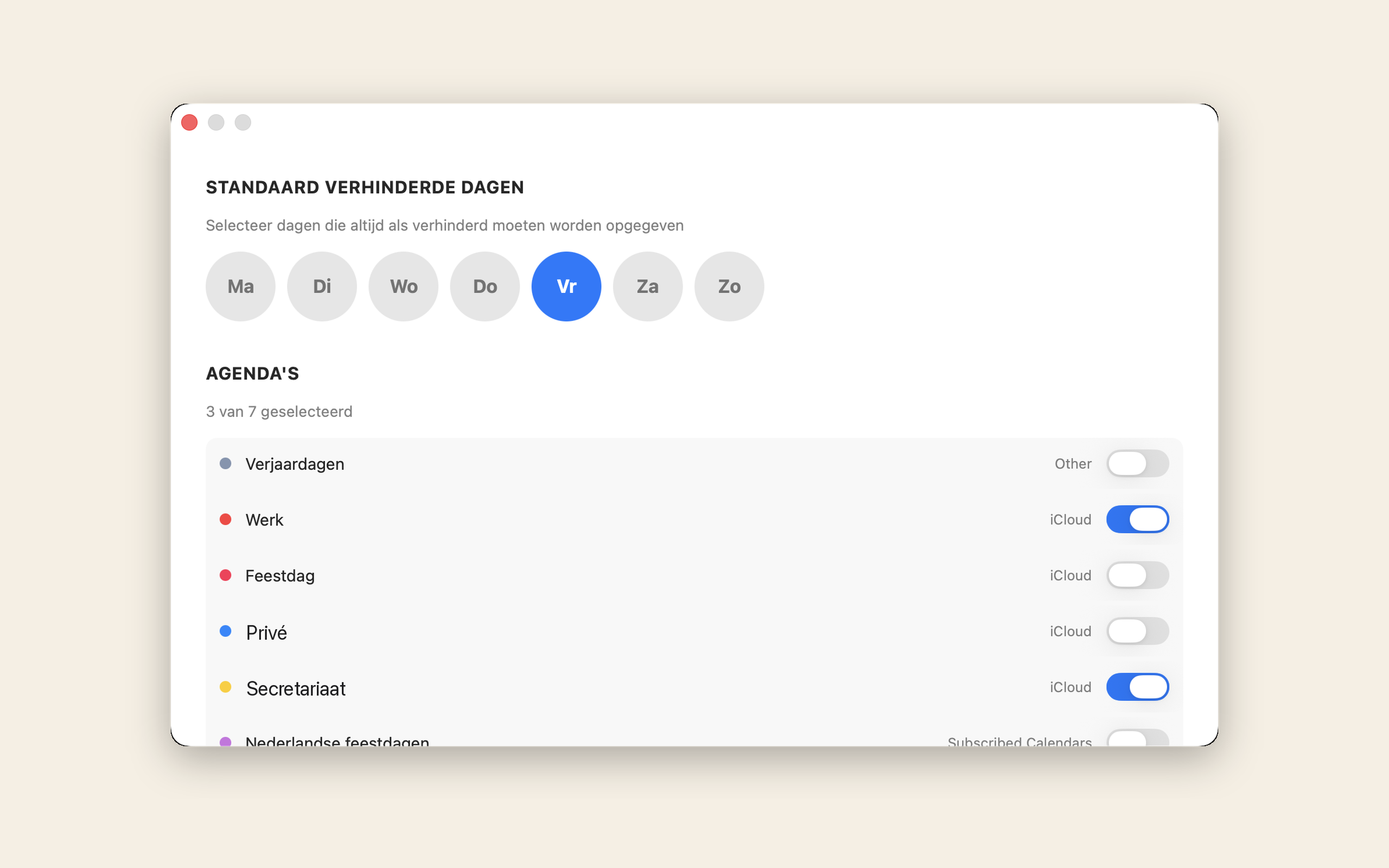 Verhinderdata screenshot 6