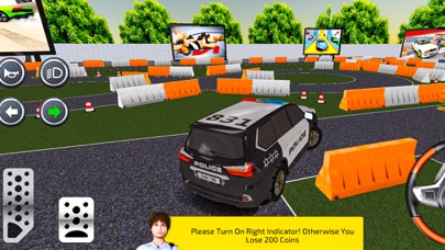 Police Car Driving Test Screenshot