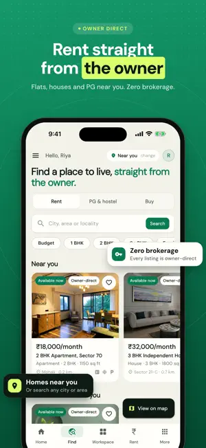 ZetsGeo: Rent, Agreements & PG screenshot 1