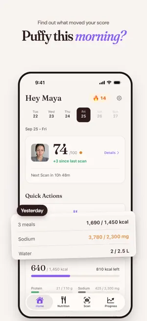 Depuff AI: Reduce Facial Bloat screenshot 1