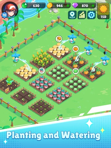 Idle Pokepet Farm iPad screenshot