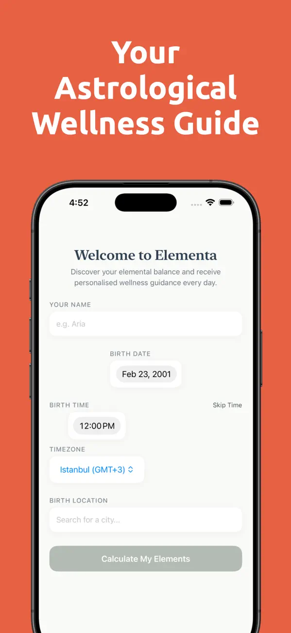 Screenshot #1 pour Elementa: Astro-Wellness