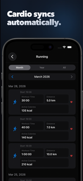 Workout Log App - Repchain Screenshot 4 of 8