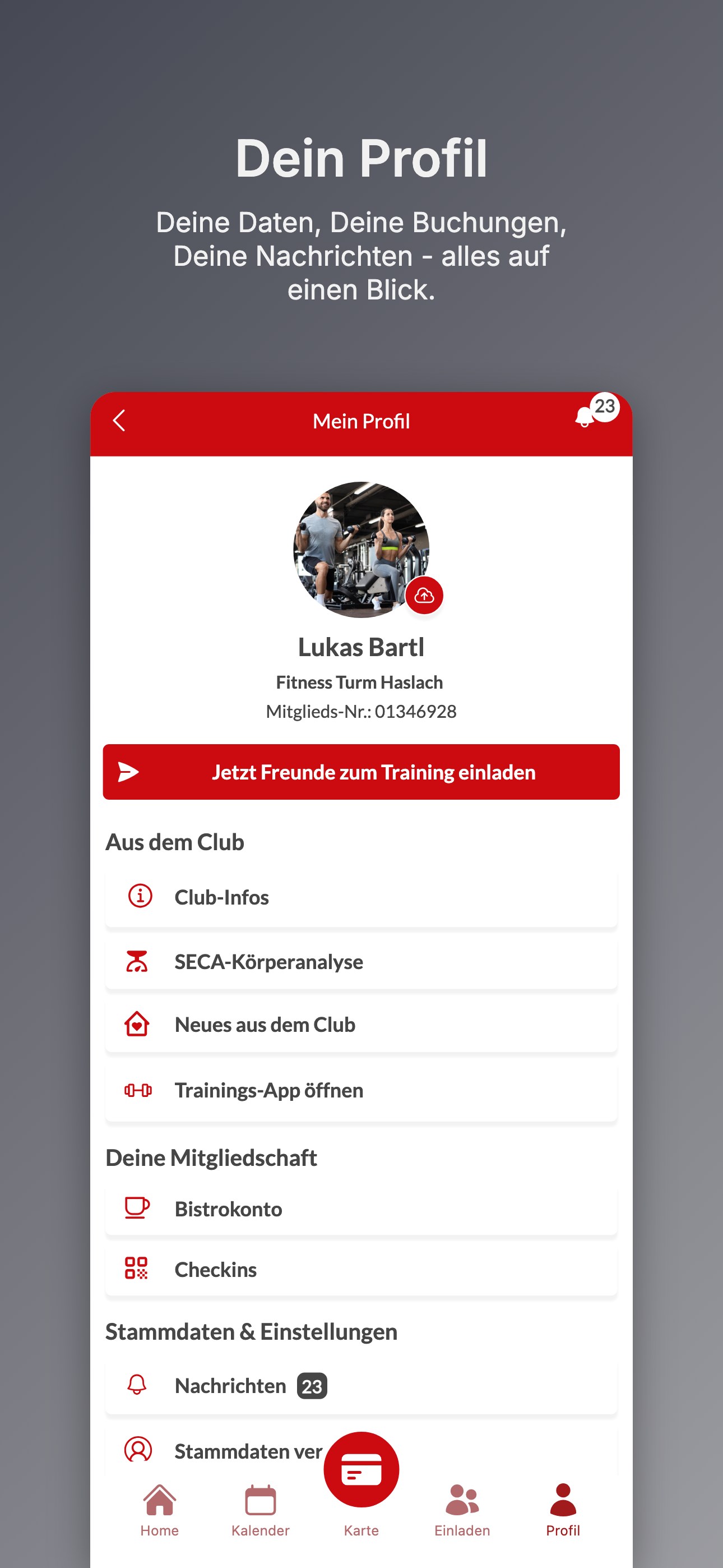 Fitnessturm Haslach screenshot 4