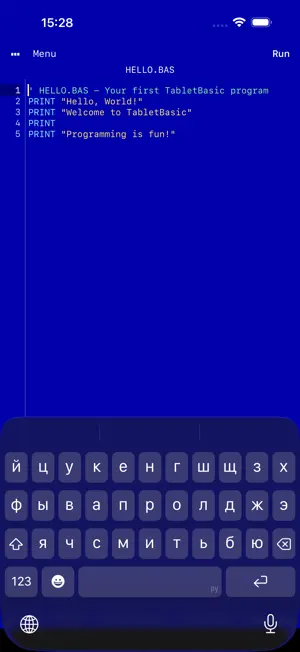 TabletBasic screenshot 2