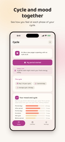 Pixmood: Mood Tracker Journal screenshot