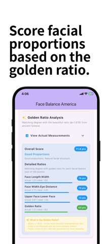 Face Ratio Score Analyzer Screenshot 2 of 2