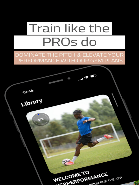 KC9PERFORMANCE iPad screenshot 2 - Sports app