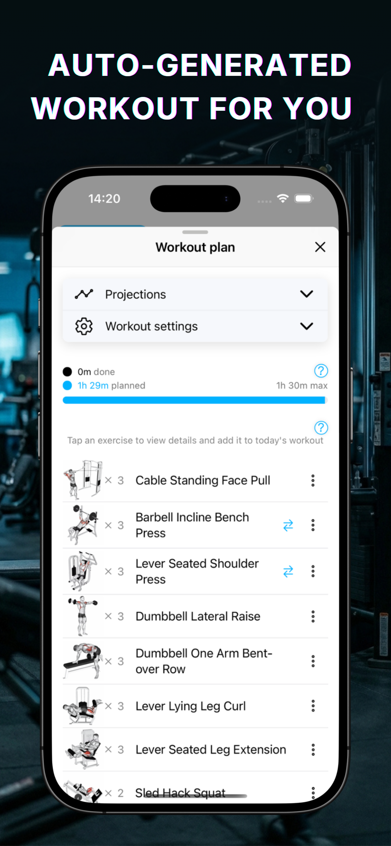 Liftalyze: Workout Planner