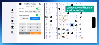 Sudoku Kensei iPhone screenshot