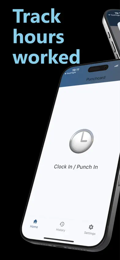 Punchcard: Work Time Tracker screenshot 1