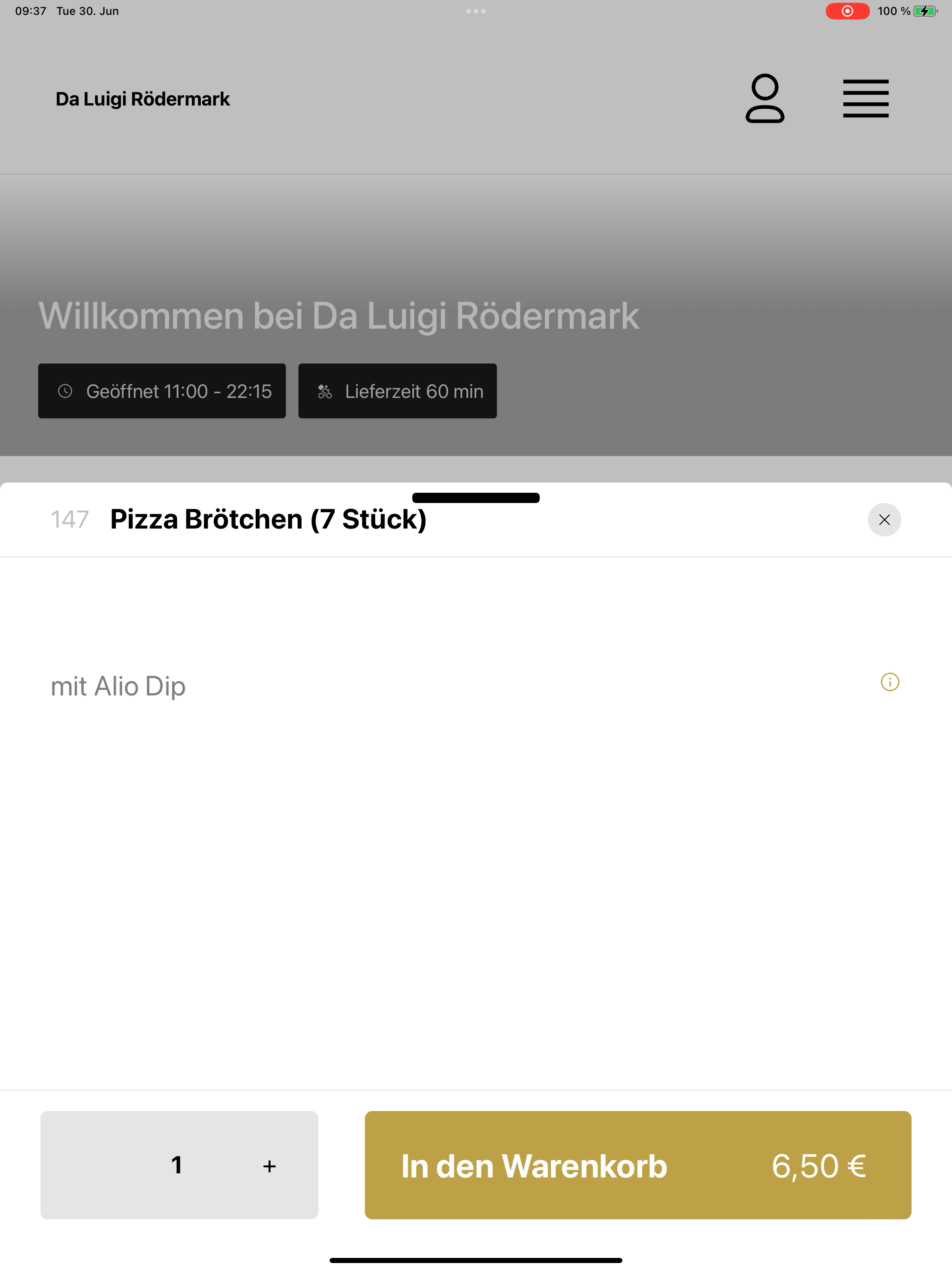 Da Luigi Rödermark screenshot 15
