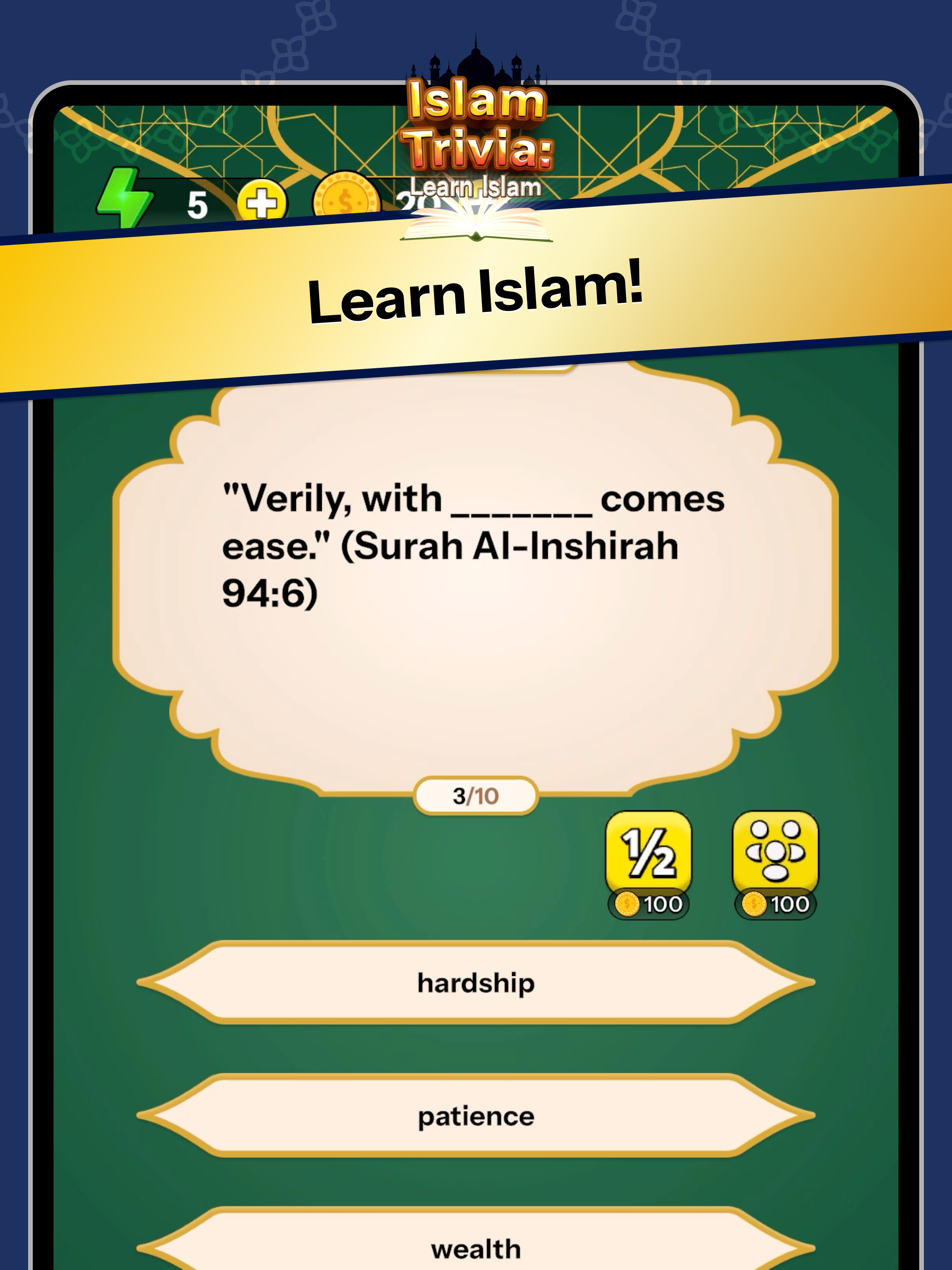 Islam Trivia: Learn Islam