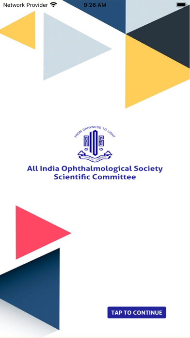 AIOS-All India Ophth. Society Screenshot