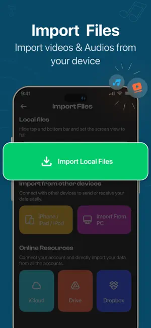 9D Music Player screenshot 1